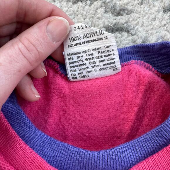 Vtg 1990s Winnie the Pooh Pink Peplum Top - Picture 6 of 8